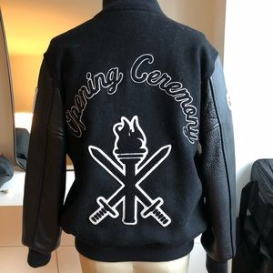 Opening ceremony varsity jacket